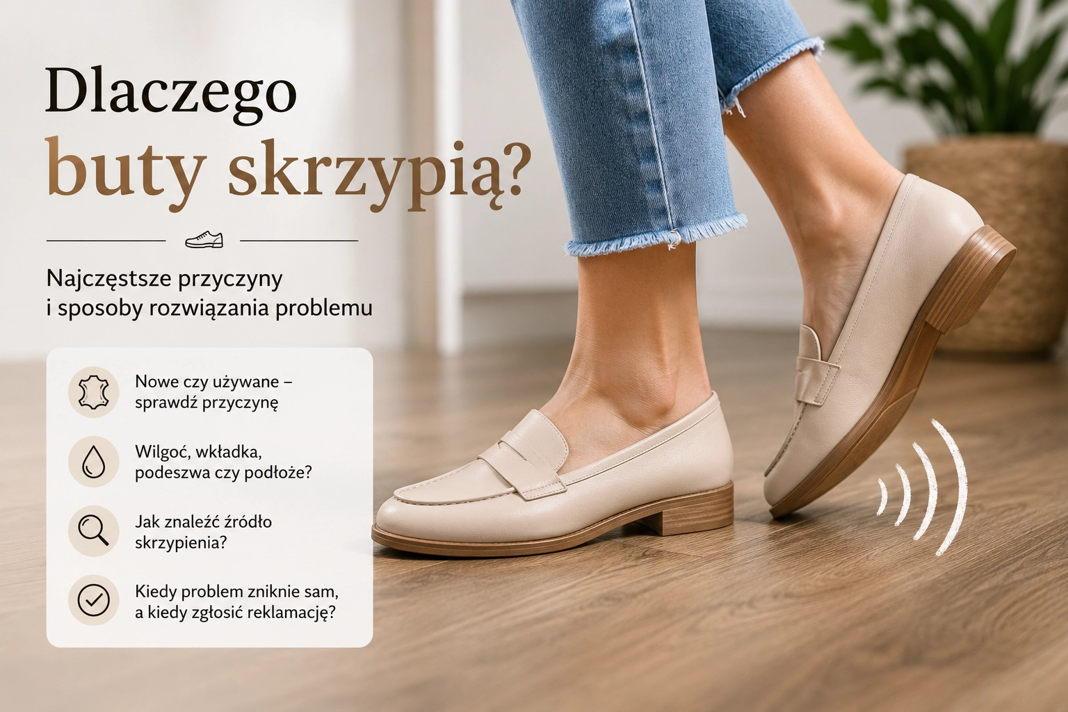 Dlaczego buty skrzypią? Najczęstsze przyczyny i sposoby rozwiązania problemu