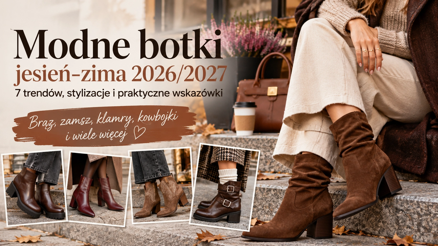Jakie botki są modne jesienią i zimą 2026/2027? 7 trendów i jak je nosić