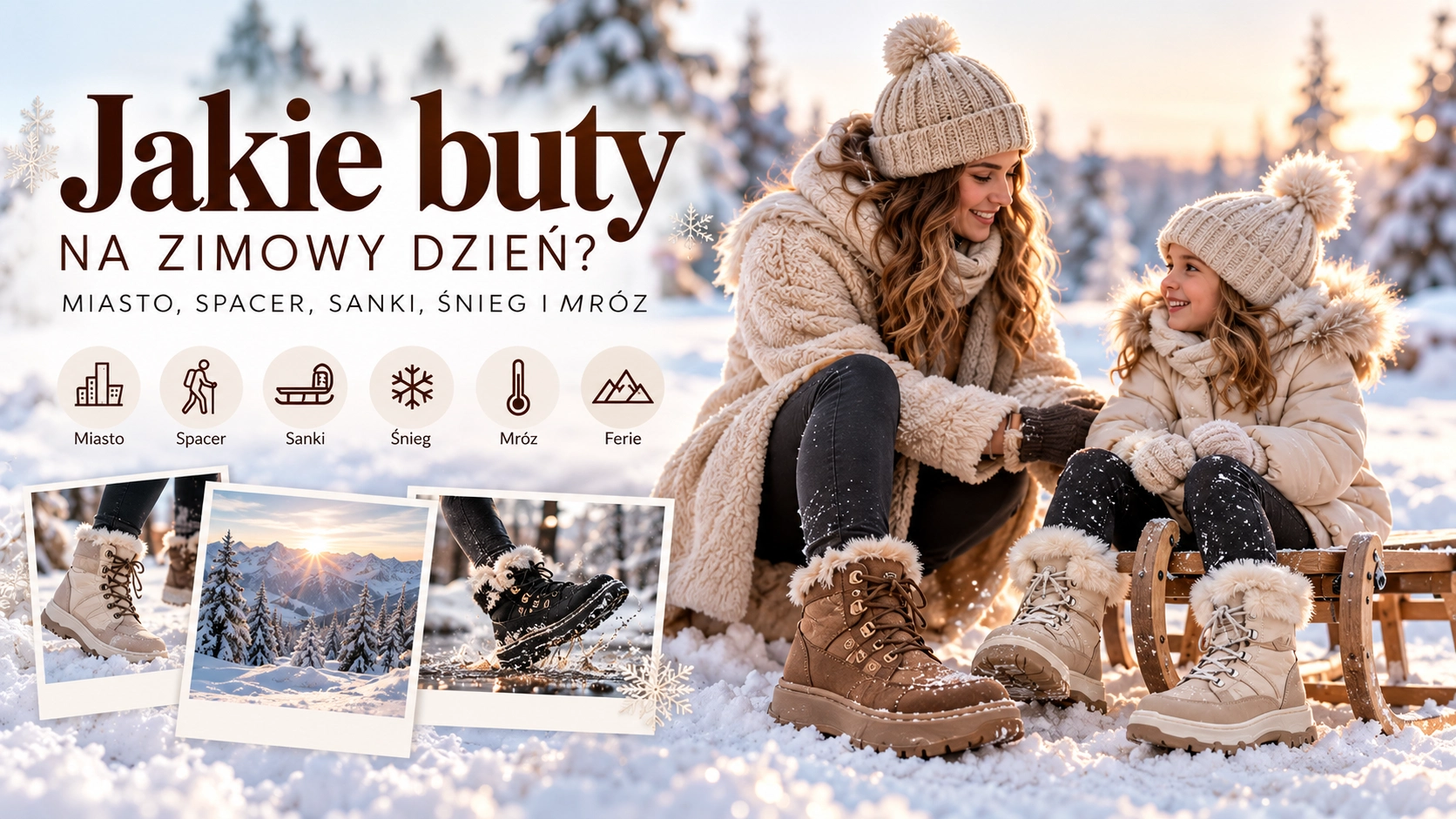 Jakie buty na zimowy spacer, śnieg i mróz? Ciepłe buty na aktywny zimowy dzień