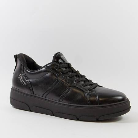 Sneakersy damskie TAMARIS Czarne półbuty sportowe STEP-IN 23758