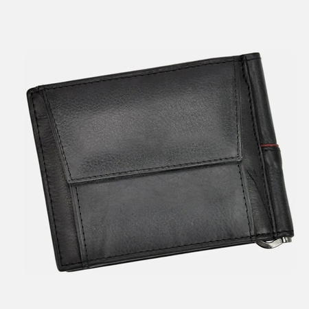 Męski portfel skórzany Pierre Cardin  Czarny elegancki TILAK38 8858A