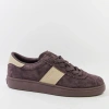 BIG STAR UU274438 brązowe sneakersy damskie skórzane zamszowe