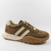 Goodin 1090 brązowe sneakersy damskie zamszowe na platformie