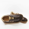 Potocki 19504 brązowe skórzane półbuty damskie barefoot