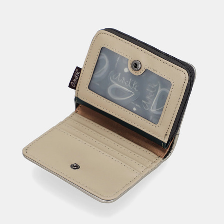 Portfel damski ANEKKE Real mały z ochrona RFID 41709-903