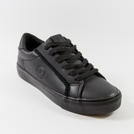 Trampki damskie BIG STAR Czarne półbuty sneakersy tenisówki SS274221