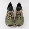Półbuty damskie RIEKER Sneakersy zielone Trzewiki Antistress 45973-54