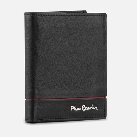 Portfel Męski duży PIERRE CARDIN Skórzany Elegancki czarny RFID Tilak15 326