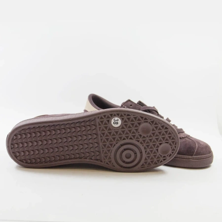 BIG STAR UU274438 brązowe sneakersy damskie skórzane zamszowe