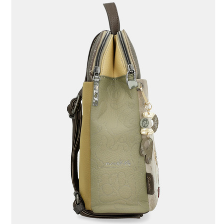 Plecak damski ANEKKE MUSE Kwadratowy z dwoma komorami 42705-073