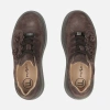 Filippo DP7987 Brązowe sneakersy damskie zamszowe na platformie
