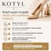 Kotyl 3751 czółenka damskie skórzane szpilka białe perłowe