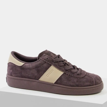 BIG STAR UU274438 brązowe sneakersy damskie skórzane zamszowe