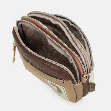 Torebka ANEKKE MUSE Torba Trzykomorowa Listonoszka na ramię 42703-445