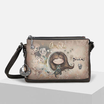 Torebka ANEKKE Listonoszka Real torba na ramię z 3 przegrodami 41703-184