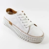 Boccato 272.1809 sneakersy damskie białe półbuty ze skóry naturalnej