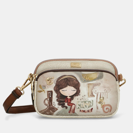 Torebka ANEKKE MUSE Torba Trzykomorowa Listonoszka na ramię 42703-445