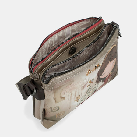 Torebka ANEKKE MUSE Torba Trzykomorowa Listonoszka na ramię 42703-160