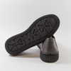 Półbuty damskie CAMBELL Czarne skórzane wsuwane slip'on 15300