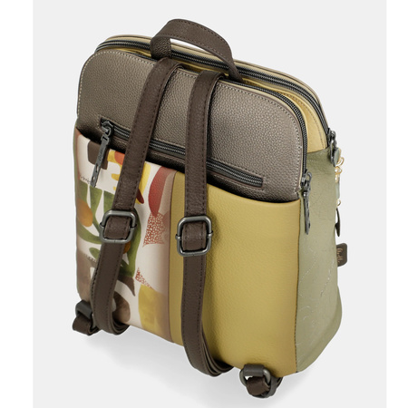 Plecak damski ANEKKE MUSE Kwadratowy z dwoma komorami 42705-073