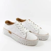 Boccato 272.1809 sneakersy damskie białe półbuty ze skóry naturalnej