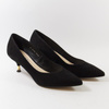 Czółenka damskie KOTYL Szpilki Skórzane Czarne zamszowe eleganckie 5459
