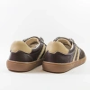 Potocki 19504 brązowe skórzane półbuty damskie barefoot