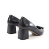 Kotyl 5417 czółenka damskie czarne skórzane wygodne 6 cm