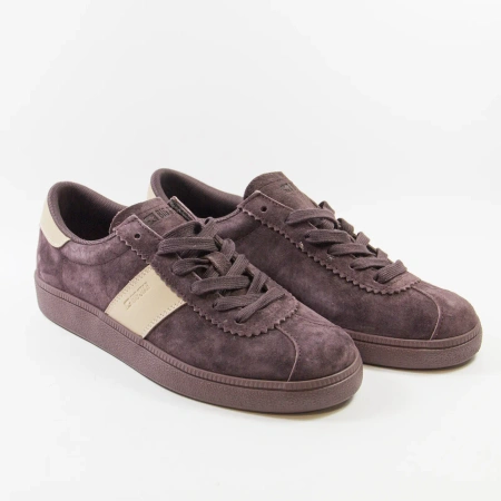 BIG STAR UU274438 brązowe sneakersy damskie skórzane zamszowe