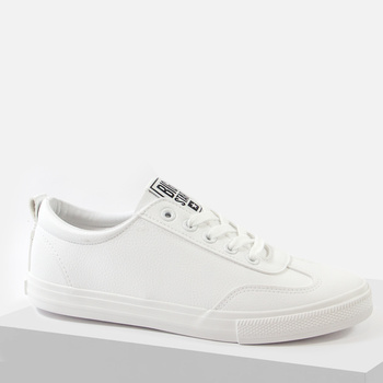 Trampki damskie BIG STAR Białe półbuty sneakersy tenisówki TT274016