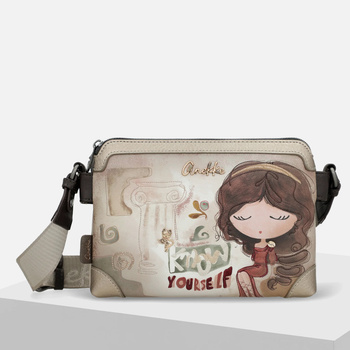 Torebka ANEKKE MUSE Torba Trzykomorowa Listonoszka na ramię 42703-160