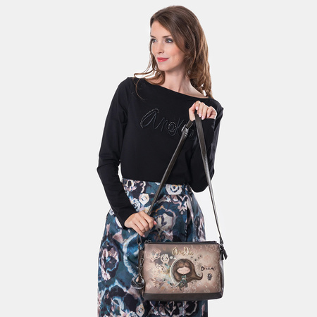 Torebka ANEKKE Listonoszka Real torba na ramię z 3 przegrodami 41703-184