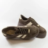 Goodin 1044 brązowe sneakersy damskie zamszowe na platformie