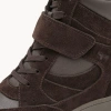 Tamaris 25282 Brązowe wysokie sneakersy damskie skórzane