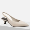 Marco Tozzi 29514 czółenka damskie beżowe slingback skóra