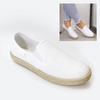 Espadryle BIG STAR DD274015 Wsuwane Białe