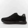 Goodin 1079 czarne sneakersy damskie zamszowe na platformie