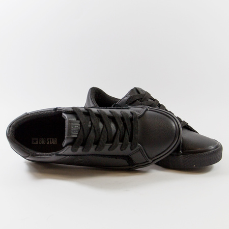 Trampki damskie BIG STAR Czarne półbuty sneakersy tenisówki SS274221
