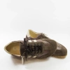 Kampa N1455 Brązowe półbuty damskie skórzane barefoot
