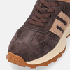 Sneakersy damskie VENEZIA półbuty sportowe skórzane brązowe V408-00396