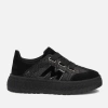 Filippo 7978 czarne sneakersy damskie skórzane na platformie