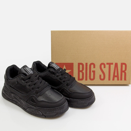 Sneakersy damskie BIG STAR Czarne Półbuty sportowe NN274666