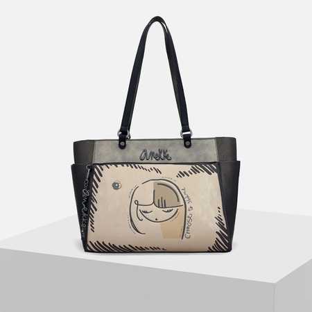Torebka ANEKKE Duża torba na ramię Nature Koko Shopperka 41862-216