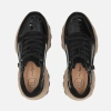 Filippo 7988 czarne sneakersy damskie skórzane na platformie