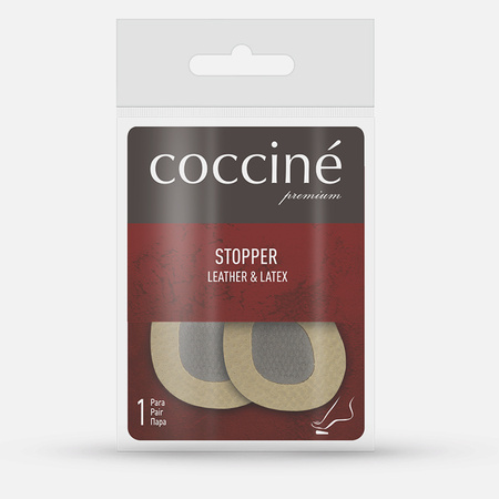  Hamulec stopy lateks i skóra naturalna - COCCINE STOPPER LATEX&LEATHER