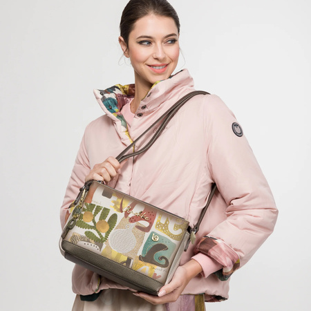 Torebka ANEKKE MUSE AMPHORA Torba Trzykomorowa Listonoszka 42713-184