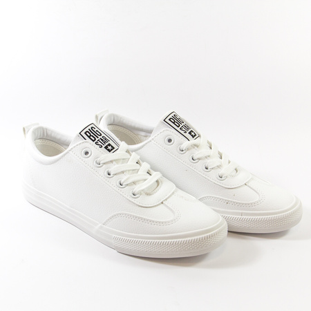Trampki damskie BIG STAR Białe półbuty sneakersy tenisówki TT274016