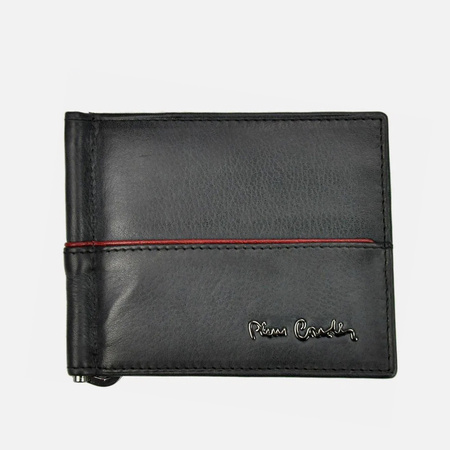Męski portfel skórzany Pierre Cardin  Czarny elegancki TILAK38 8858A