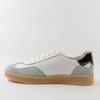 GOODIN 2102 biało-szare sneakersy damskie skórzane retro