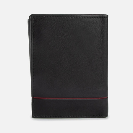 Portfel Męski duży PIERRE CARDIN Skórzany Elegancki czarny RFID Tilak15 326